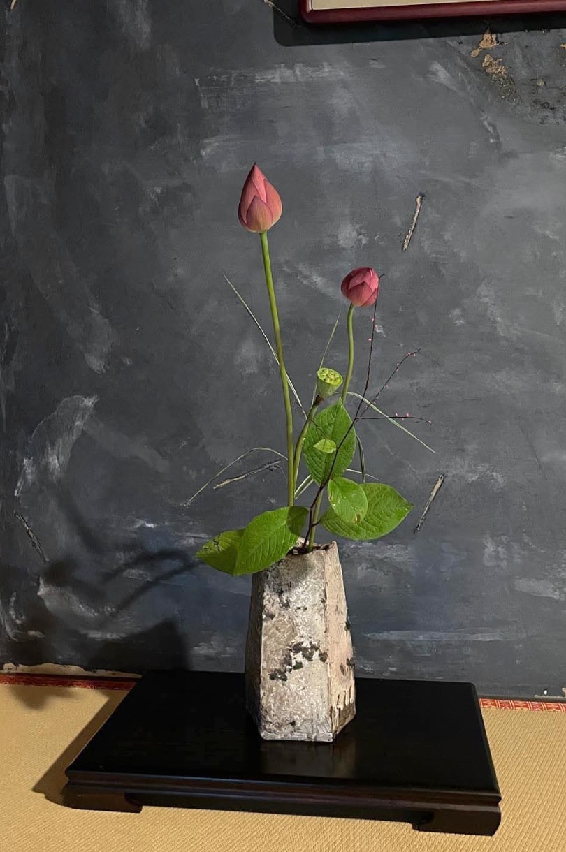 生花教室で使う花「蓮」