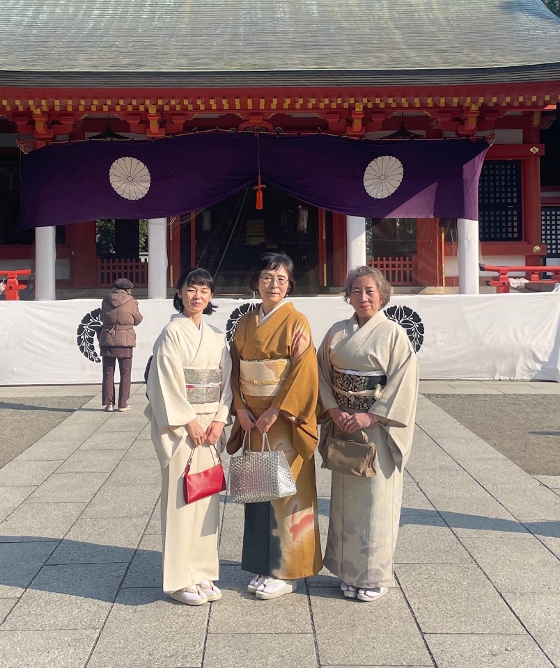 『着物でランチ＆初詣』の会